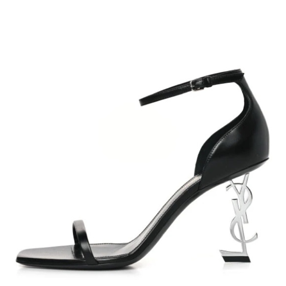 YSL Opyum 85MM Ankle Strap Sandals